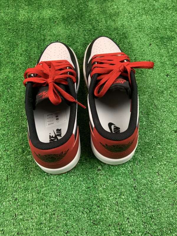 Nike Jordan 1 Retro Low Black Toe Taglia 42 Uomo - immagine 6