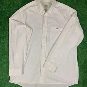 Camicia Lacoste Bianca Taglia L Uomo