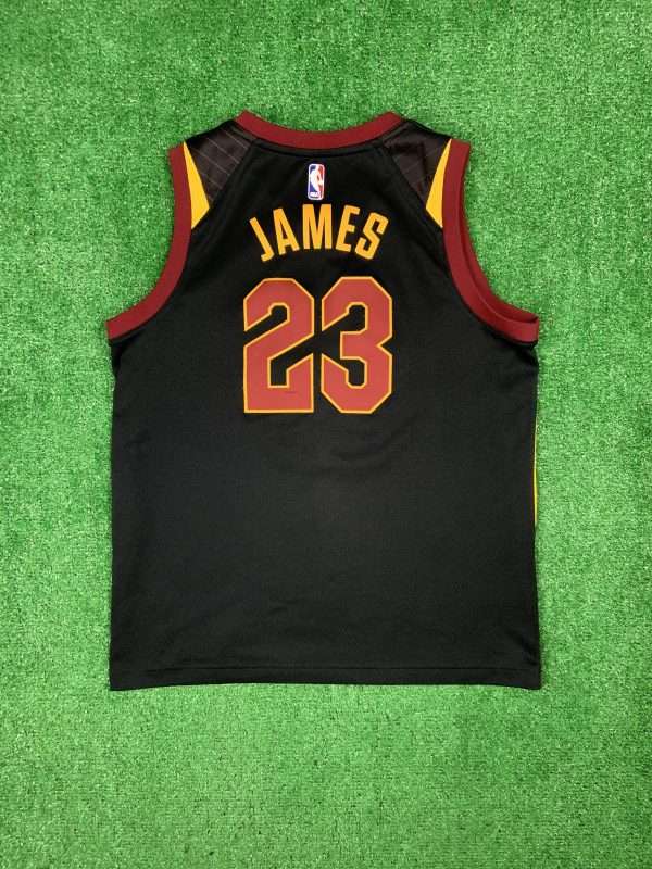 Canotta Nike Cleveland Cavaliers James 23 Taglia L 14/16 Anni (Veste S) Unisex - immagine 5