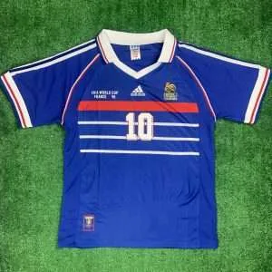 Maglia Adidas Francia 1998 Zidane #10 Taglia L