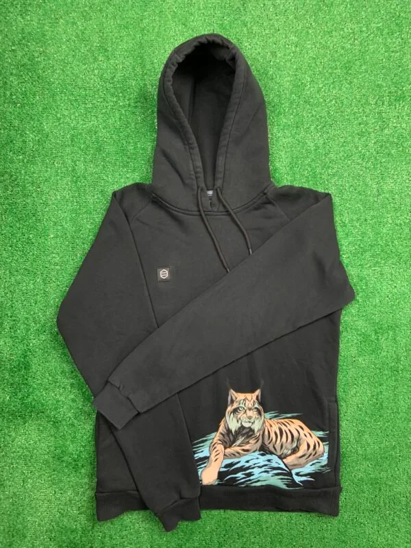 Felpa Dolly Noire Nera Tigre Taglia M