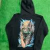 Felpa Dolly Noire Nera Tigre Taglia M - immagine 5