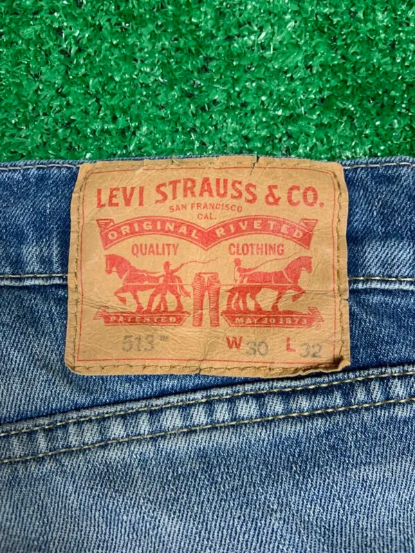 Jeans Levi's #513 W30 L32 Uomo - immagine 4