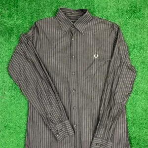 Camicia Fred Perry Grigia Taglia M Uomo
